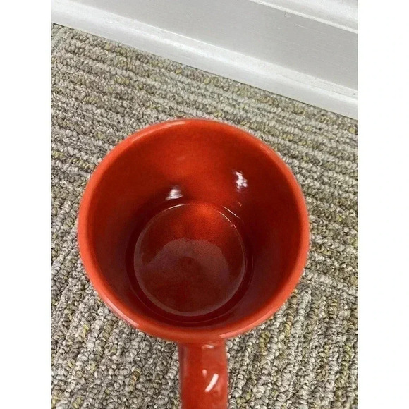 Vintage RARE WAECHTERSBACH West Germany Coffee Tea Mug Chef/Cook Red White EUC - Picture 10 of 13